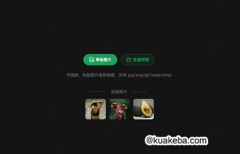 一款免费AI离线抠图软件 – 夸克网盘吧kuakeba.cn