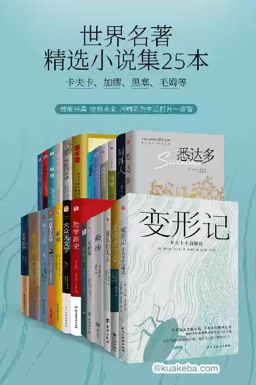 世界名著精选小说集25本 [﻿套装合集] [pdf+全格式]