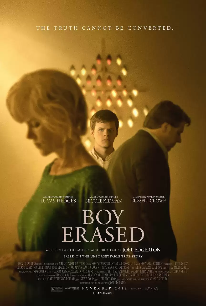 被抹去的男孩 Boy Erased  (2018) 1080P 英语中字